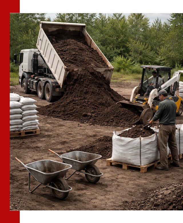 Доставка и продажа торфогрунта в Черногорске оптом и в розницу