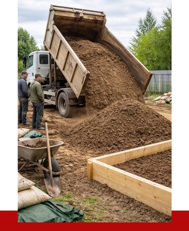 Торфо песчаная смесь в Черногорске с доставкой от 1888 р. | ПРОНЕРУДЧрн