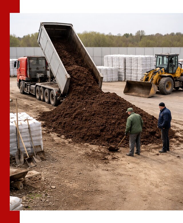 Доставка торфяных смесей оптом и в розницу в Черногорске