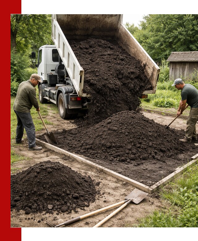 Купить чистый чернозем для огорода с доставкой в Черногорске