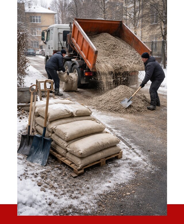 Противогололедные материалы оптом в Черногорске от 4287 р. | ПРОНЕРУДЧрн