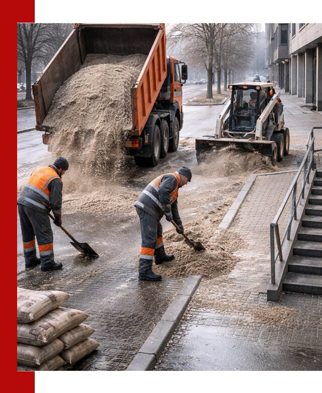Поставка противогололедных материалов в Черногорске