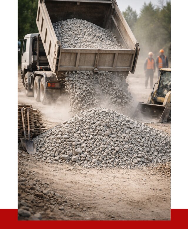 Купить дробленый бетон в Черногорске от 1735 р./куб | ПРОНЕРУДЧрн