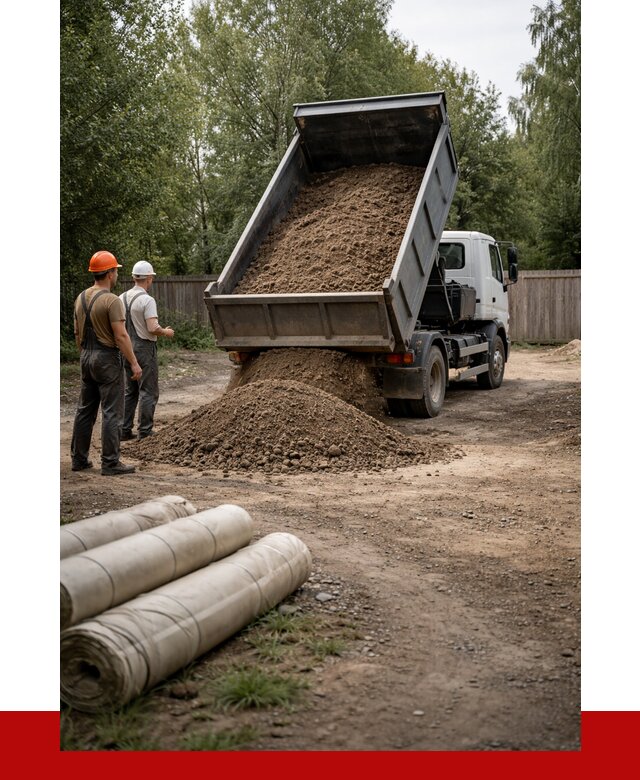 Доставка сыпучих материалов самосвалом в [cvi] от 4287 р. | ПРОНЕРУДЧрн