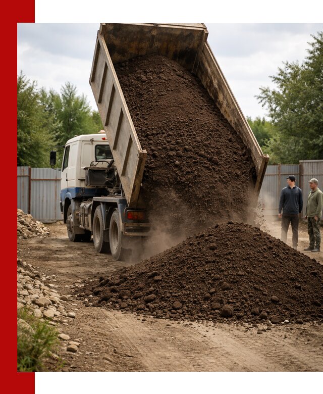 Доставка самосвалом 10 кубов в Черногорске быстро и надёжно