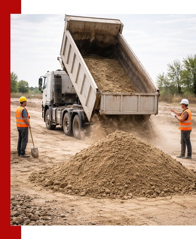 Доставка самосвалом 15 кубов в Черногорске за город и по городу