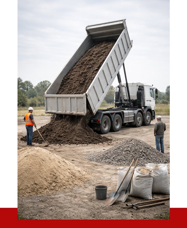 Доставка самосвалом 30 кубов в Черногорске от 8676 р. | ПРОНЕРУДЧрн