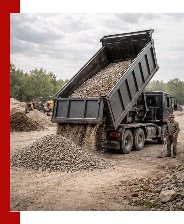 Доставка самосвалом 30 м3 по выгодным ценам в Черногорске