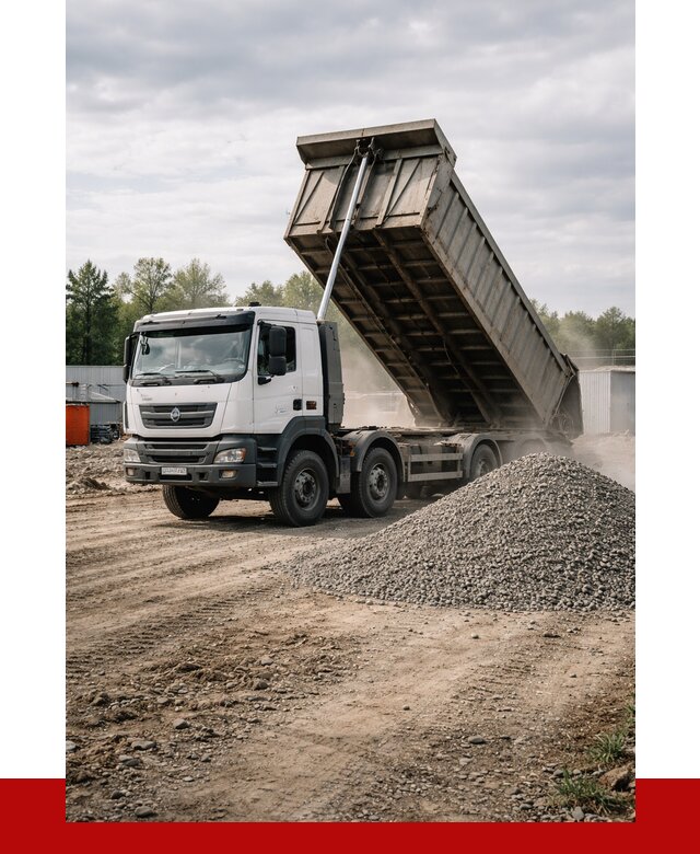 Доставка самосвалом 40 кубов в Черногорске от 9186 р. | ПРОНЕРУДЧрн