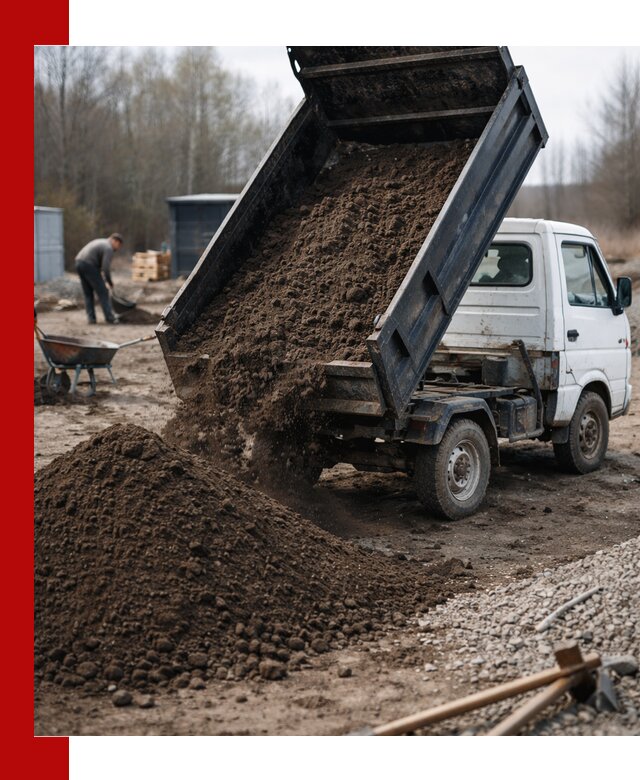 Аренда минисамосвала в Черногорске для доставки сыпучих материалов