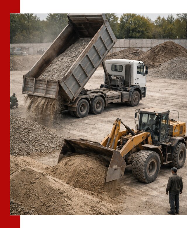 Перевозка сыпучих грузов самосвалами и бортовыми в Черногорске