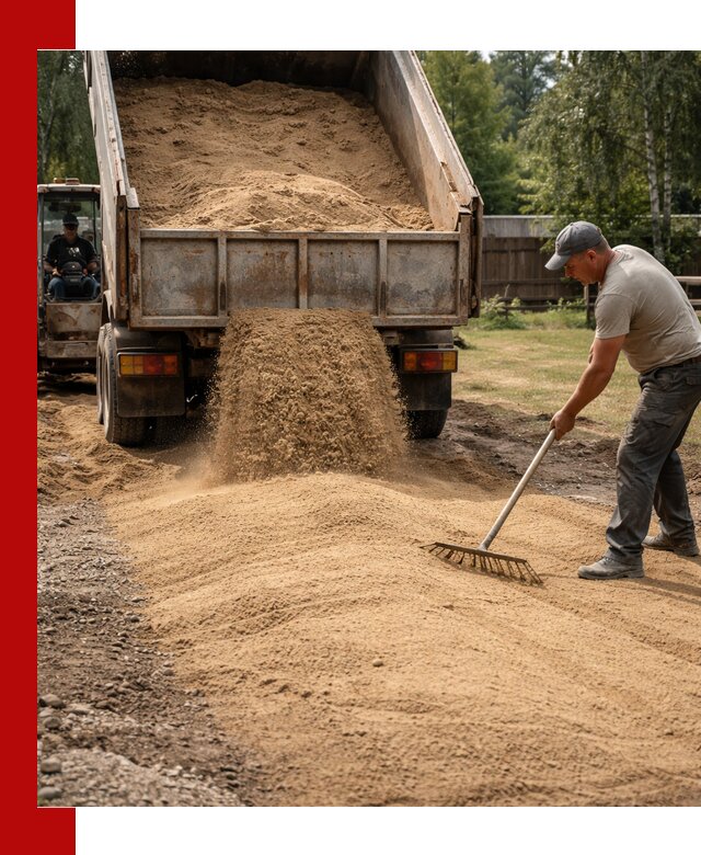 Отсыпка участка песком в Черногорске быстро и качественно