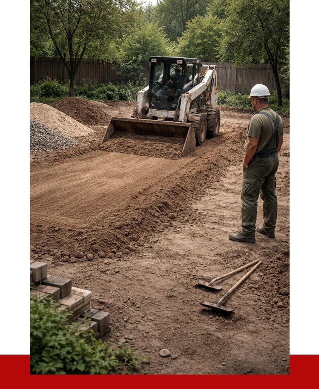 Выравнивание участка под ключ в Черногорске от 3572 р. | ПРОНЕРУДЧрн